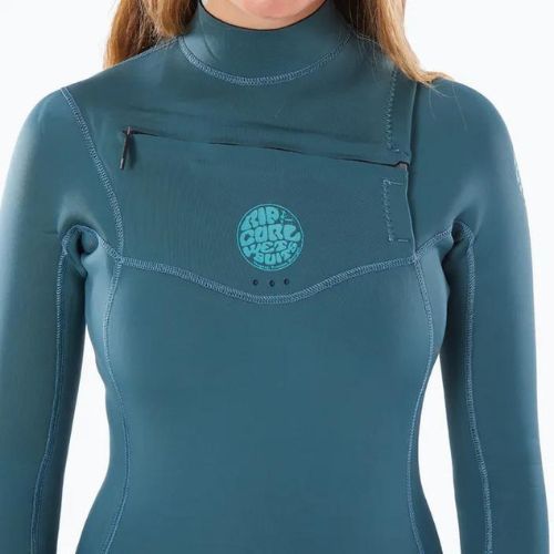 Гідрокостюм жіночий Rip Curl Dawn Patrol 4/3 mm GB C/Zip green