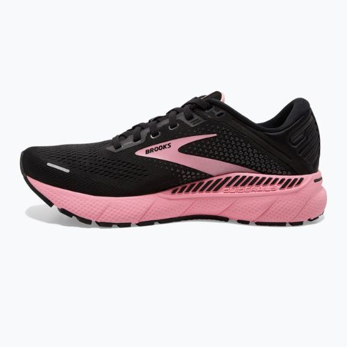 Кросівки для бігу жіночі Brooks Adrenaline GTS 22 black/dianthus/silver