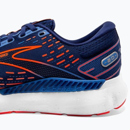 Кросівки для бігу чоловічі Brooks Glycerin GTS 20 blue depths/palace blue/orange