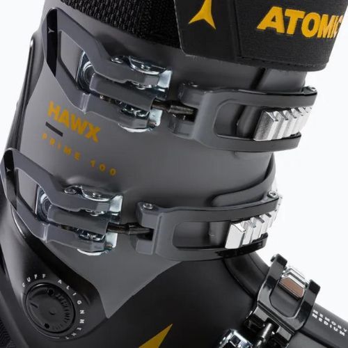 Черевики лижні чоловічі Atomic Hawx Prime 100 GW black/grey/saffron