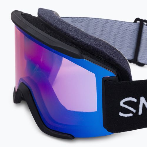 Маска лижна Smith Squad S black/chromapop photochromic rose flash M00764