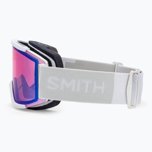 Маска лижна Smith Squad white vapor/chromapop photochromic rose flash M00668