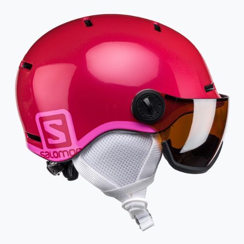 Шолом лижний дитячий Salomon Grom Visor S2 рожевий L39916200