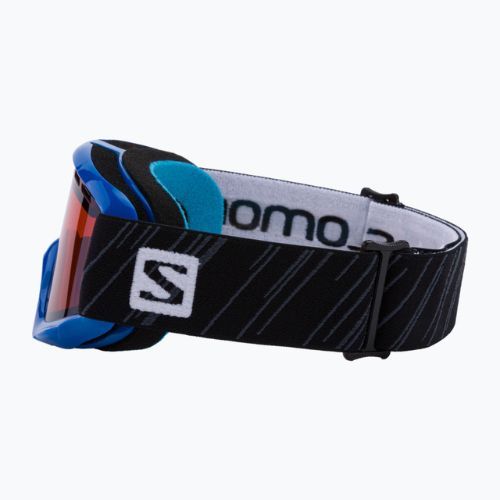 Маска лижна дитяча Salomon Juke Access blue/standard tonic orange L40848200