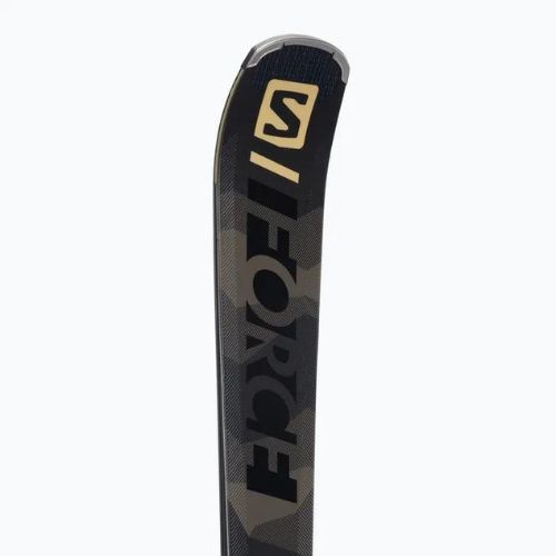 Лижі гірські Salomon S Force Ti Bold + Z12 чорні L41675400