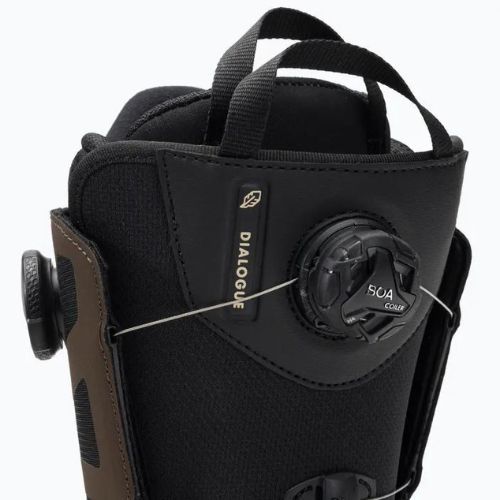 Черевики для сноуборду чоловічі Salomon Dialoge Dual Boa коричневі L41698900