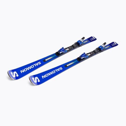 Лижі гірські Salomon S Race SL Pro + X12 TL GW блакитні L47037800