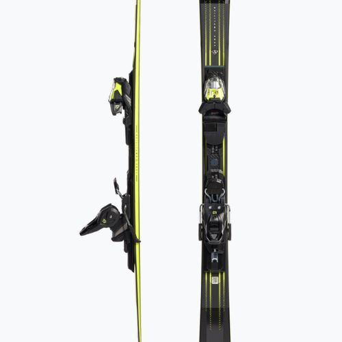 Лижі гірські Salomon S Max 10 + M11 GW чорно-жовті L47055700