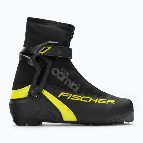 Черевики для бігових лиж Fischer RC1 Combi black/yellow