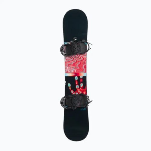 Сноуборд Rossignol District Infrablack + Battle M/L black/red