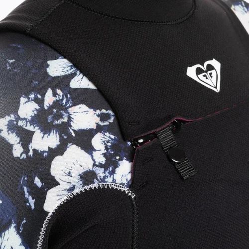 Гідрокостюм жіночий ROXY 4/3 Elite XT St Printed FZ GBS true black/black flowers