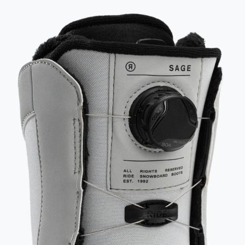 Черевики для сноуборду жіночі RIDE Sage сірі 12E2017