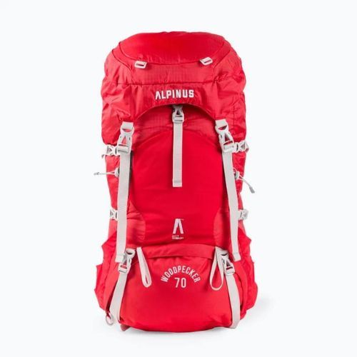 Рюкзак трекінговий Alpinus Woodpecker 70 l червоний