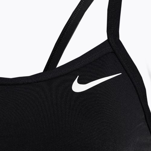 Купальник суцільний жіночий Nike Multiple Print Racerback Splice One jet black NESSC051-006
