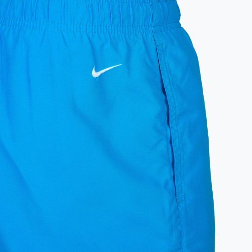 Шорти для плавання чоловічі Nike Swoosh Break 5" Volley блакитні NESSC601-458