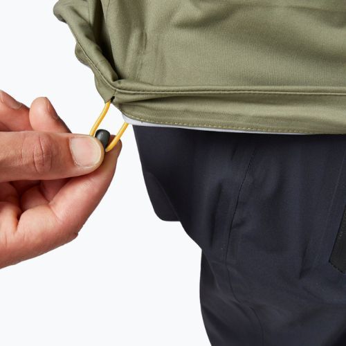 Куртка дощовик чоловіча Rab Kinetic 2.0 хакі QWG-74