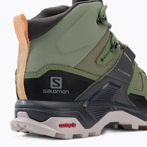 Черевики для трекінгу жіночі Salomon X Ultra 4 MID GTX зелені L41625100