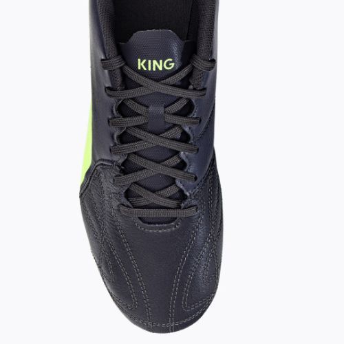 Футбольні бутси чоловічі PUMA King Hero 21 FG чорно-зелені 106554 05