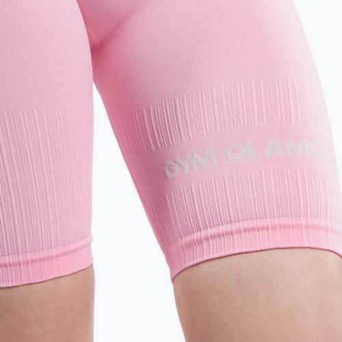 Велосипедки тренувальні жіночі Gym Glamour Push Up Candy Pink 410