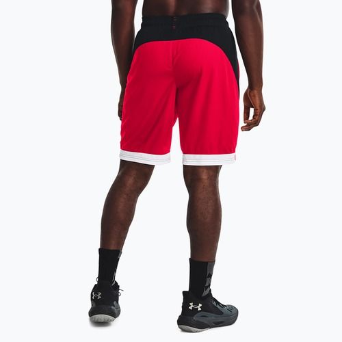 Шорти баскетбольні чоловічі Under Armour Baseline 10In 600 червоні 1370220-600-LG