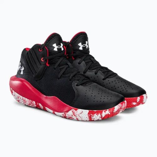 Кросівки для баскетболу чоловічі Under Armour Jet '21 black/red/white