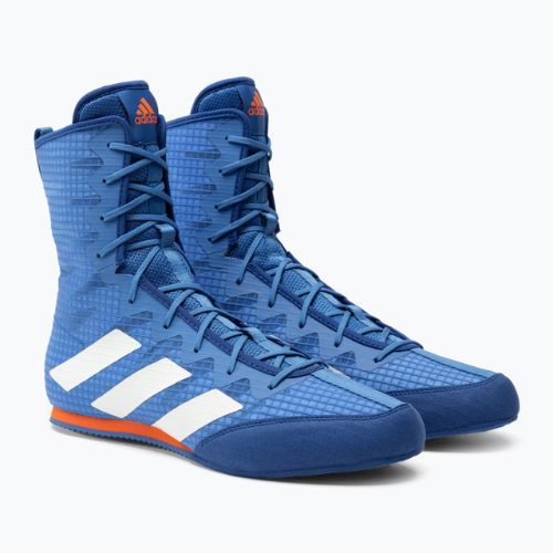 Кросівки боксерські чоловічі adidas Box Hog 4 блакитні GW1402