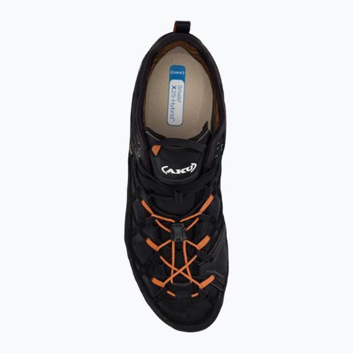 Черевики для альпінізму чоловічі AKU Rock DFS GTX black/orange