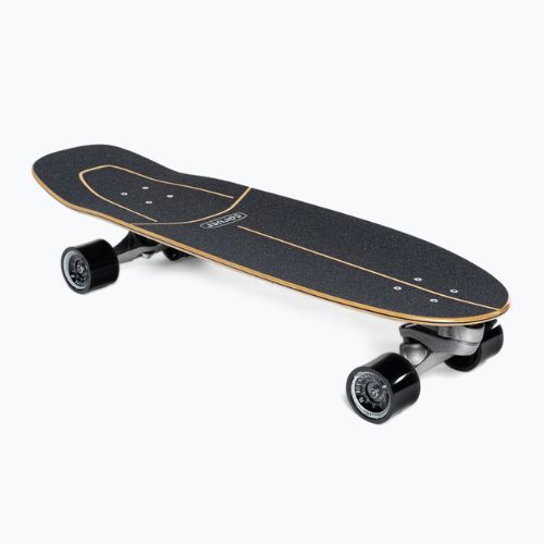 Скейтборд серфскейт Carver C7 Raw 31.25" Knox Phoenix 2022 Complete чорно-червоний C1013011133