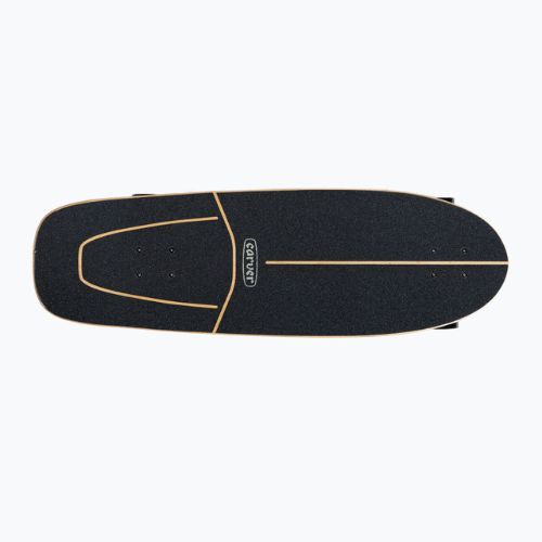 Скейтборд серфскейт Carver C7 Raw 31.25" Knox Phoenix 2022 Complete чорно-червоний C1013011133