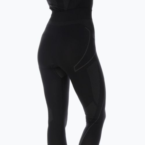 Жіночі термоактивні штани Brubeck Thermo чорний/рожевий