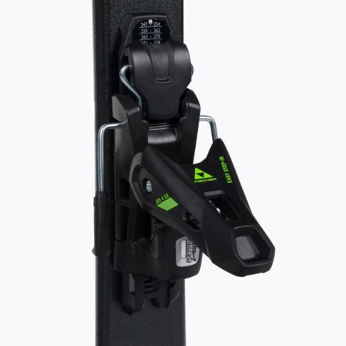 Лижі гірські дитячі Fischer RC4 RACE JR JRs + FJ4 CA JRs black/yellow