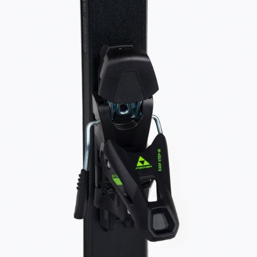 Лижі гірські дитячі Fischer RC4 RACE JR JRs + FJ7 CA JRs black/yellow