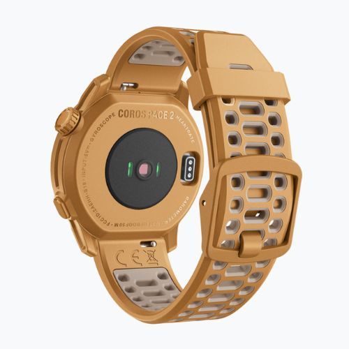 Годинник COROS PACE 2 Premium GPS Silicone Band gold WPACE2
