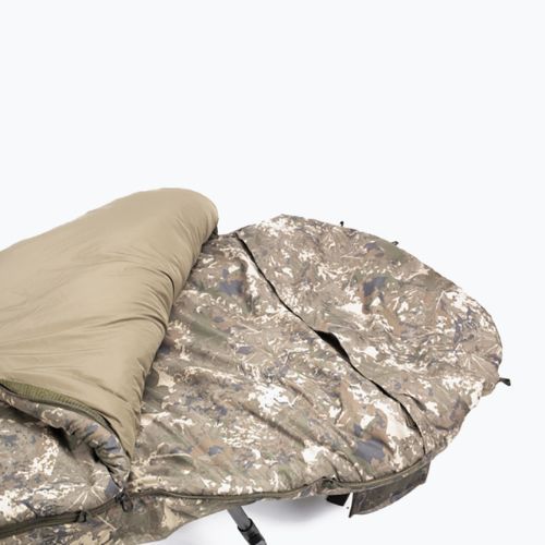 Ліжко Nash Tackle Indulgence MF60 5 Season Compact зелене T9450