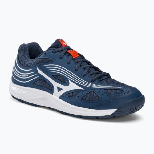 Кросівки волейбольні Mizuno Cyclone Speed 3 блакитно-білі V1GA218021