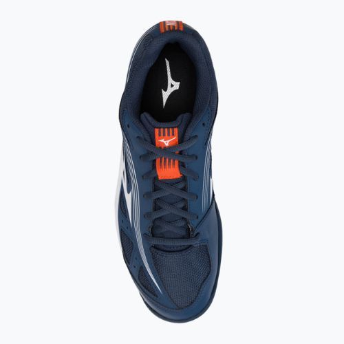 Кросівки волейбольні Mizuno Cyclone Speed 3 блакитно-білі V1GA218021
