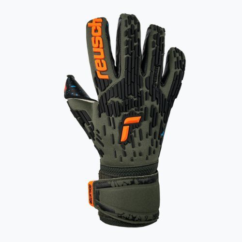 Рукавиці воротарські Reusch Attrakt Freegel Fusion Goaliator зелені 5370095-5555