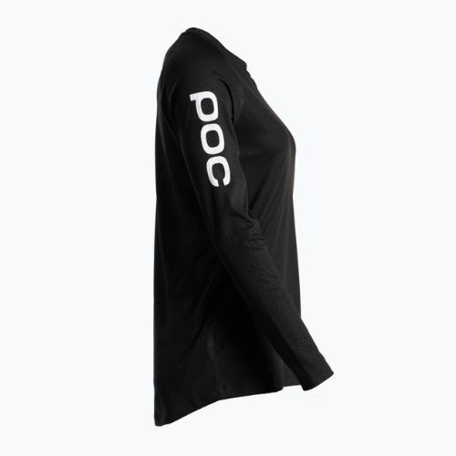 Велосипедний лонгслів жіночий POC MTB Pure uranium black