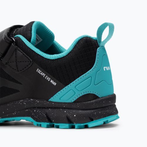Кросівки велосипедні МТВ жіночі Northwave Escape Evo black/turquoise