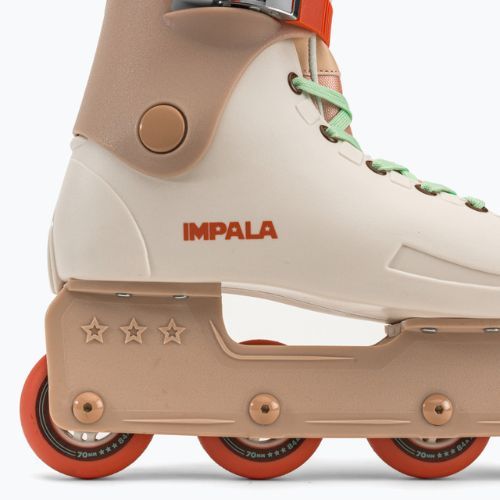 Роликові ковзани жіночі IMPALA Lightspeed Inline Skate біло-бежеві IMPINLINE1