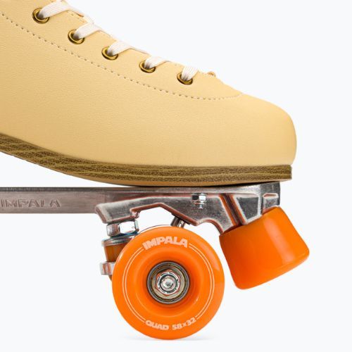 Ковзани роликові IMPALA Quad Skate бежеві IMPROLLER1