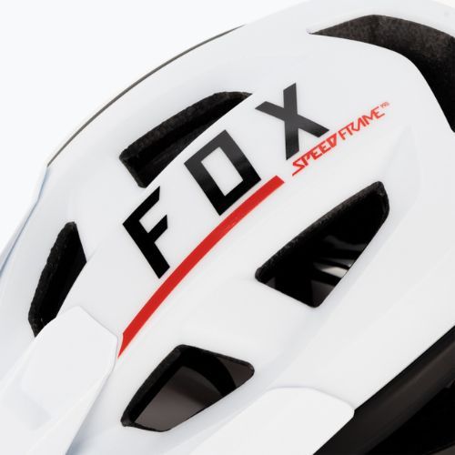 Шолом велосипедний Fox Racing Speedframe Pro Blocked чорно-білий 29414_058