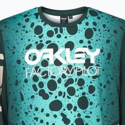 Велофутболка чоловіча Oakley Maven Rc LS зелена FOA404403