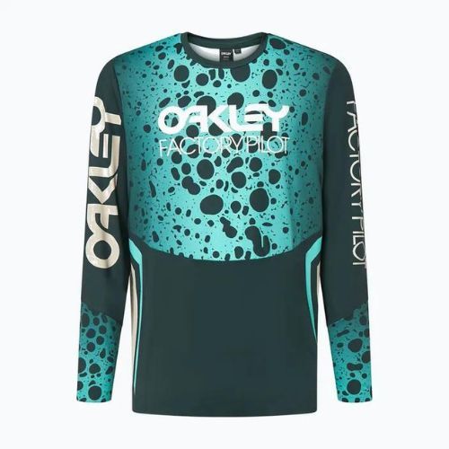 Велофутболка чоловіча Oakley Maven Rc LS зелена FOA404403