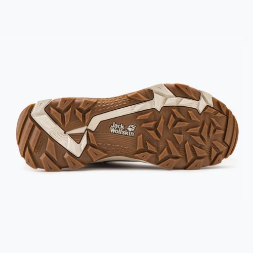 Взуття трекінгове жіноче Jack Wolfskin Everquest Texapore Mid бежеве 4053581_5227