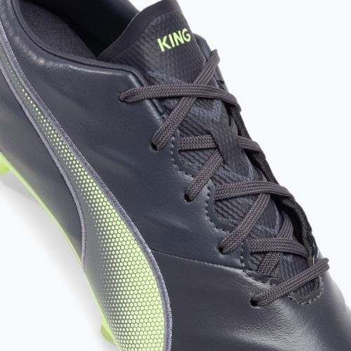 Футбольні бутси чоловічі PUMA King Pro 21 FG чорно-зелені 106549 05