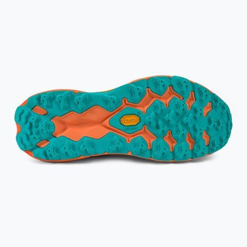 Кросівки для бігу чоловічі HOKA Speedgoat 5 зелено-помаранчеві 1123157-TMOR