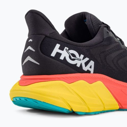 Кросівки для бігу чоловічі HOKA Arahi 6 чорні 1123194-BFLM