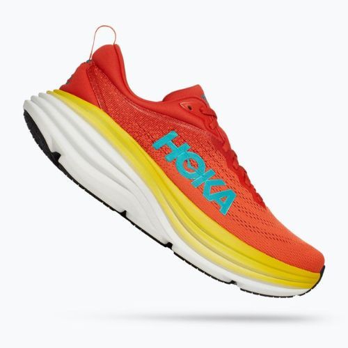 Кросівки для бігу чоловічі HOKA Bondi 8 червоні 1123202-RAFL