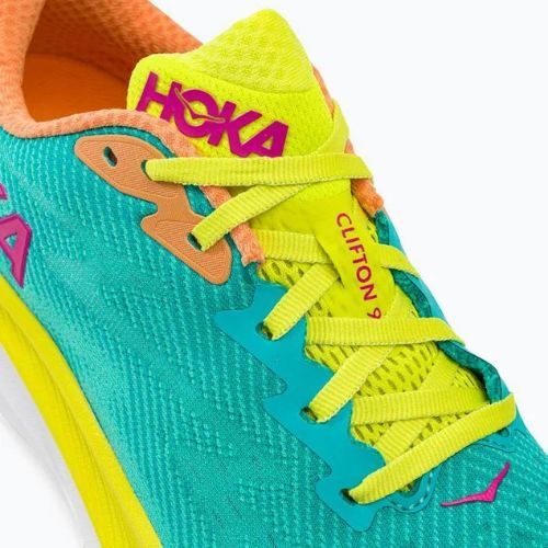 Кросівки для бігу чоловічі HOKA Clifton 9 зелені 1127895-CEPR